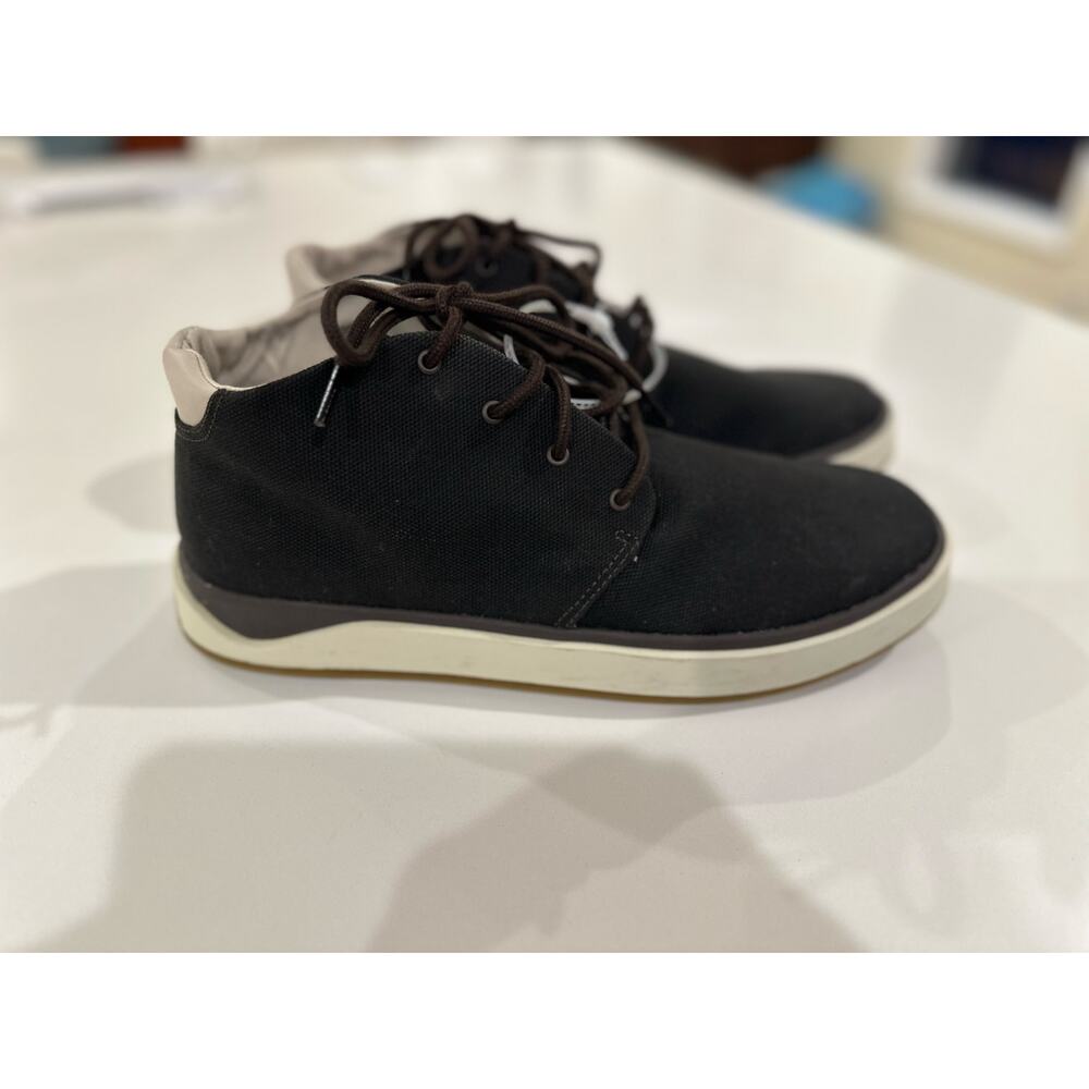 OLUKAI Men's Papaku Chukka Boots, color Dark Wood, Size 10.5 - Picture 5 of 14
